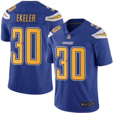 Los Angeles Chargers NFL Football Austin Ekeler Electric Blue Jersey Youth Limited 30 Rush Vapor Untouchable